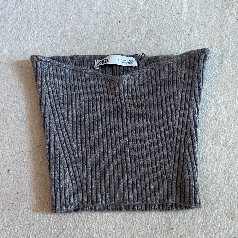 Zara Knit Tube Top